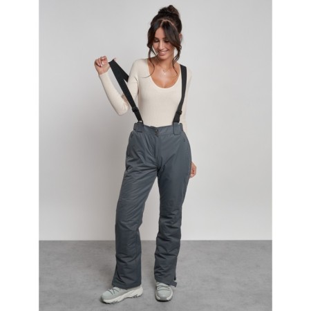Semi -combinezone Ski Drapeted Women's, size 44, color gray color-8