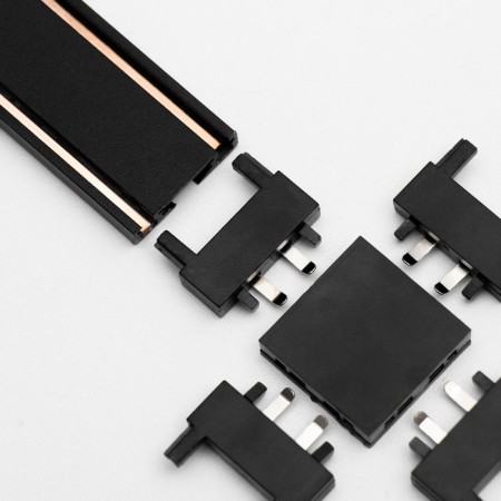 Connector Ultraton X-shaped black 4.6x4.6x0.6 cm-3