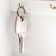 Keywood tree 2 hook "Seaps Flower - Sweet Home" 20.5x6x15 cm