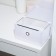 Shoe storage box Large Size sharing 22 × 34 × 13 cm, white color
