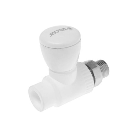 Polypropylene valve valfex, d = 20 x 1/2 ", radiator, straight-1
