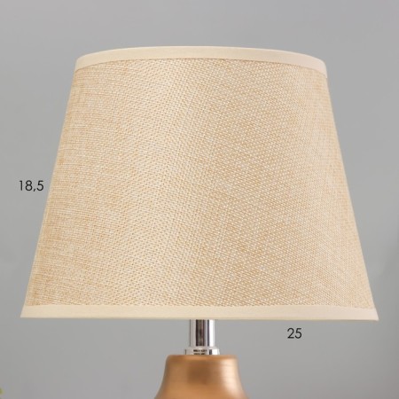 Laura table lamp E14 40W white-gold 22x22x39 cm-2
