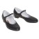 Folk -folk shoes, insole length 23.5 cm, black color