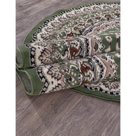 Oval Merinos Gavana carpet, size 300x400 cm, color Green-2