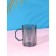 Mug Plastic Dolyana "Stained glass", 350 ml, color gray color