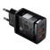Charger Baseus Compact Quick Charm 2*USB+USB-C, 3A, 30W, Black