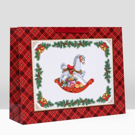 Gift package "New Year's horse", xl 50 x 40 x 15 cm-2