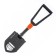 Tourist shovel, l = 59 cm, plastic stalk, in a case