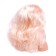 A mannequin doll for creating a “Snow White” hairstyle, with overhead strands and accessories
