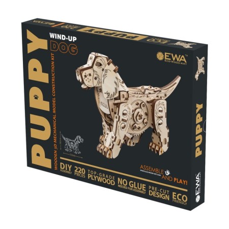 Different designer 3D "Mechanical puppy Puppy"-11