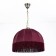 Lamp "Basel" 3x60W E14 red 51x51x50cm
