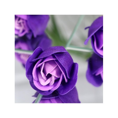 Soap roses, three -color, set of 6 pcs.-7