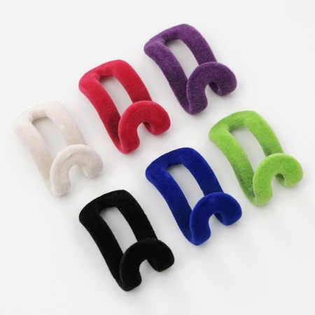 Hooks for hangers, set 10 pcs, 5 × 3 × 3.4 cm, color mix-4