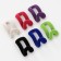 Hooks for hangers, set 10 pcs, 5 × 3 × 3.4 cm, color mix