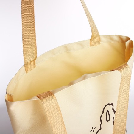 Bag Shoper Bunny, 40x12x38, beige color-6