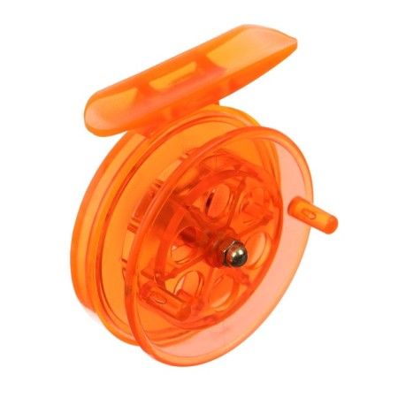 Inertial coil, plastic, diameter 6.5 cm, orange color, 807s-2