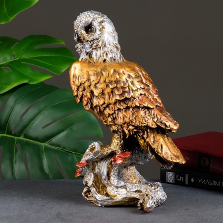 Figure "Owl on the snag" bronze, 30cm-3