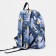 A backpack with a zipper, Erich Krause, Blue Color