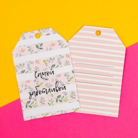 Floristic nameplate "itself", set of 6 pcs., 7 x 5 cm-4