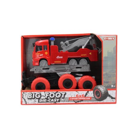 Road equipment with a crash effect, Friction cabin, 6 × 6-1