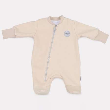 Combiason children's demi-season MOWBABY RUBY, age 6-9 months, color vanilla beige