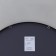Mirror "Black matte", wall, 70 × 3 cm