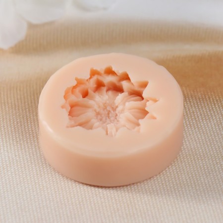 Mold Silicon "Calendula" 3.5x3.5x0.9 cm-2
