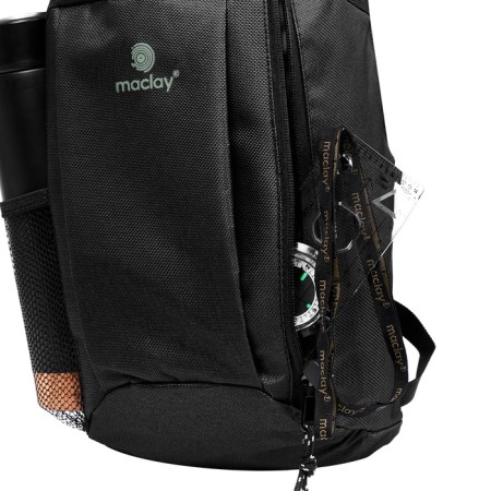 Tourist backpack Maclay, 10 liters, black-15