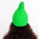 Female Winter hat, green color, size 52-56