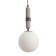 Lamp "Andes" E27 40W gray 18x18x37-187 cm
