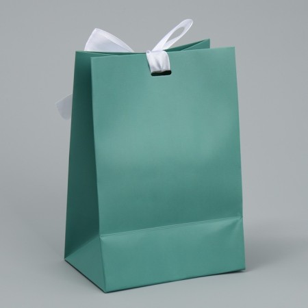 Gift package with tape, packaging, Tiffany, 13 x 19 x 9 cm-5