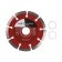 Disk diamond cutting scrap, segment, dry cut, 115 x 22 mm