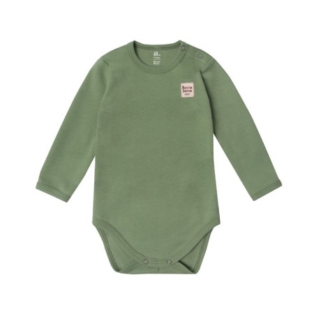 Body with long sleeve Basic, height 56 ​​cm, green color-1