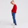 Jumper for the boy Minaku: Casual Collection Kids red color, height 110