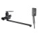 ACCOONA A71127AT bath mixer, single -leaf, pour 300 mm, shower set, black