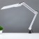 Desktop lamp UTLED-017C on a clamp, G23 8W LED white