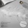 Bracelet-manage "luxury" feathers, white color, 24 cm