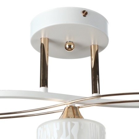 Lust Gallop "Landry" 3x60W E27 White-gold 30x55x55 cm.-3