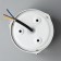 Lamp "Snack" 3xLED 3W 4000K IP66 white 9.3x4.5x9.3 cm