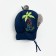 Hat for the boy "Giraffe", the color is blue, size 48