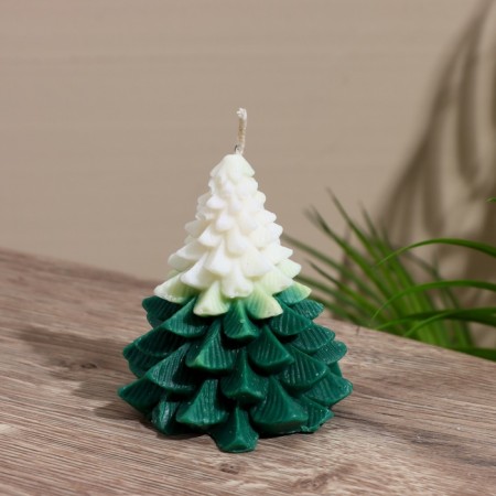 Candle "Christmas tree" 5x5x9.5 cm, soy wax-2