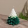 Candle "Christmas tree" 5x5x9.5 cm, soy wax