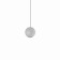 Suspended Mantra Gruissan, LED, 400LM, 3000K, 87 mm, white color