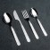 Set of cutlery "Toptyzhka", 4 items, thickness 1.5 mm