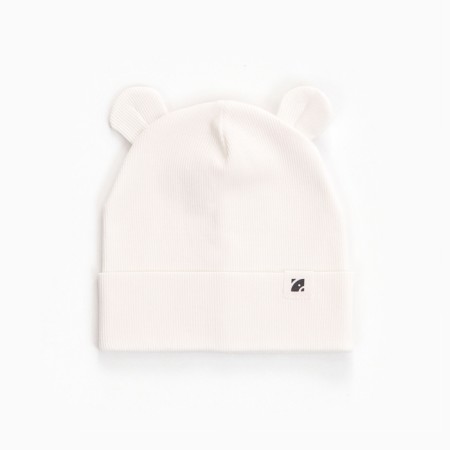 Children's hat, milk, size 40-42