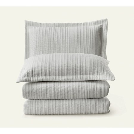 Arya Home Waves set, cover 180x240 cm, pillowcase 50x70 cm, color gray color-2