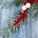 Decor "Winter Dreams" New Year's branch, 50 cm