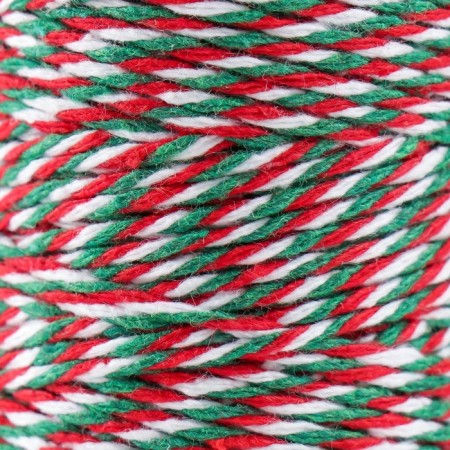 Yarn 100% cellulose "Softino Raffia Color Melange" Washed, Christmas 100m ± 2m 87 g-2