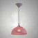 Lamp Bayerlux cap "Rocell" 1 lamp E27 40W White-pink d.250