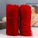Fasting wool "cardoches" 100% half -toned wool 100g (046 red) mix